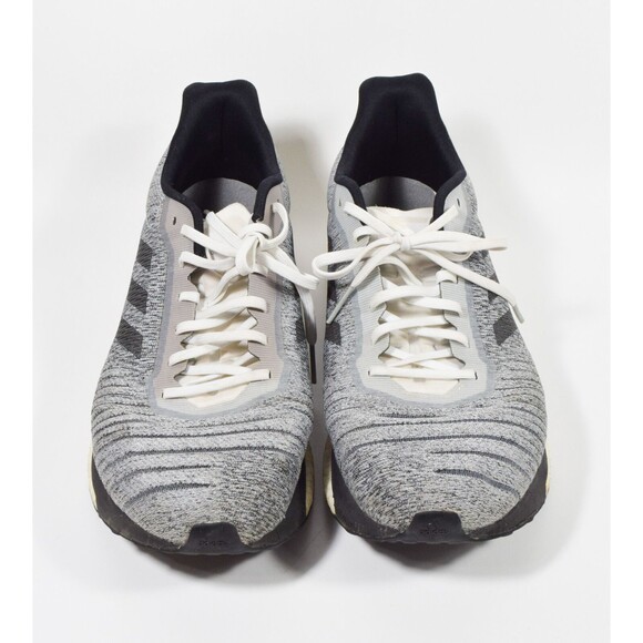 Adidas D97441 Solar Drive Boost Lace Up Gray Stripe Running Shoes Sz 13 - Picture 2 of 5